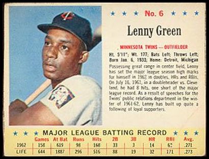 6 Lenny Green